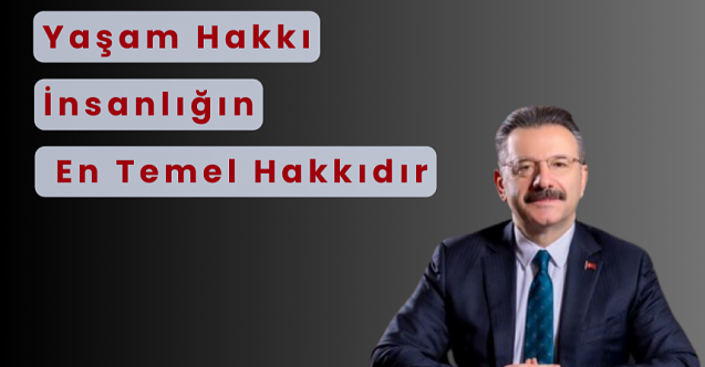 Vali Aksoy Dünya İnsan Hakları Günü mesajını paylaştı