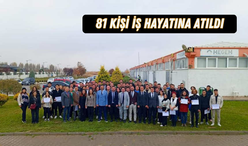 MEGEM’de mezuniyet heyecanı
