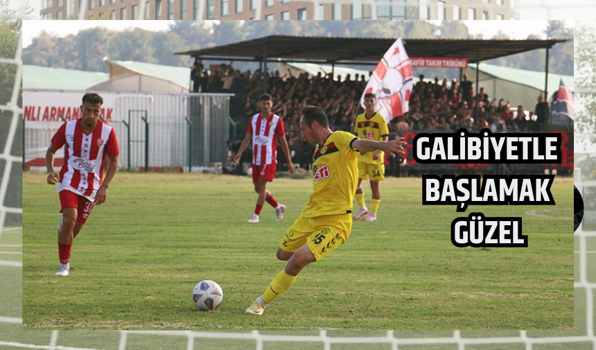 Eskişehirspor önde başladı