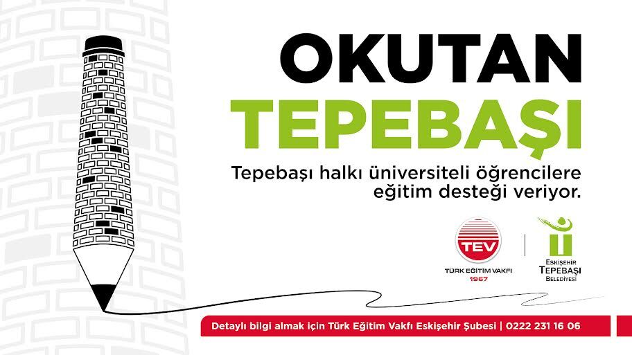 Tepebaşı'ndan Burs Desteği