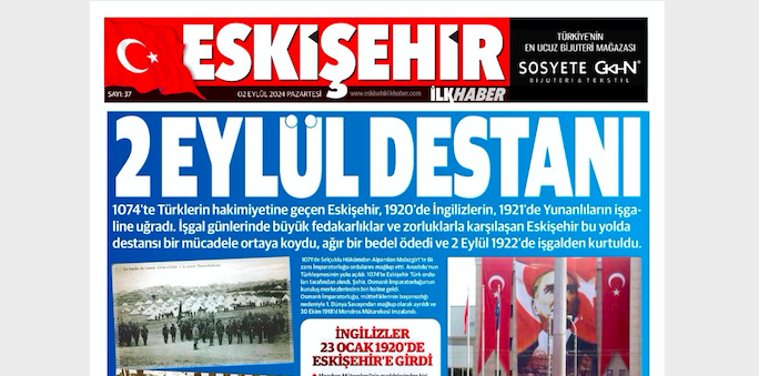 Eskişehir İlk Haber'in yeni sayısı yayımlandı