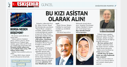 Eskişehir İlk Haber'in yeni sayısı yayımlandı