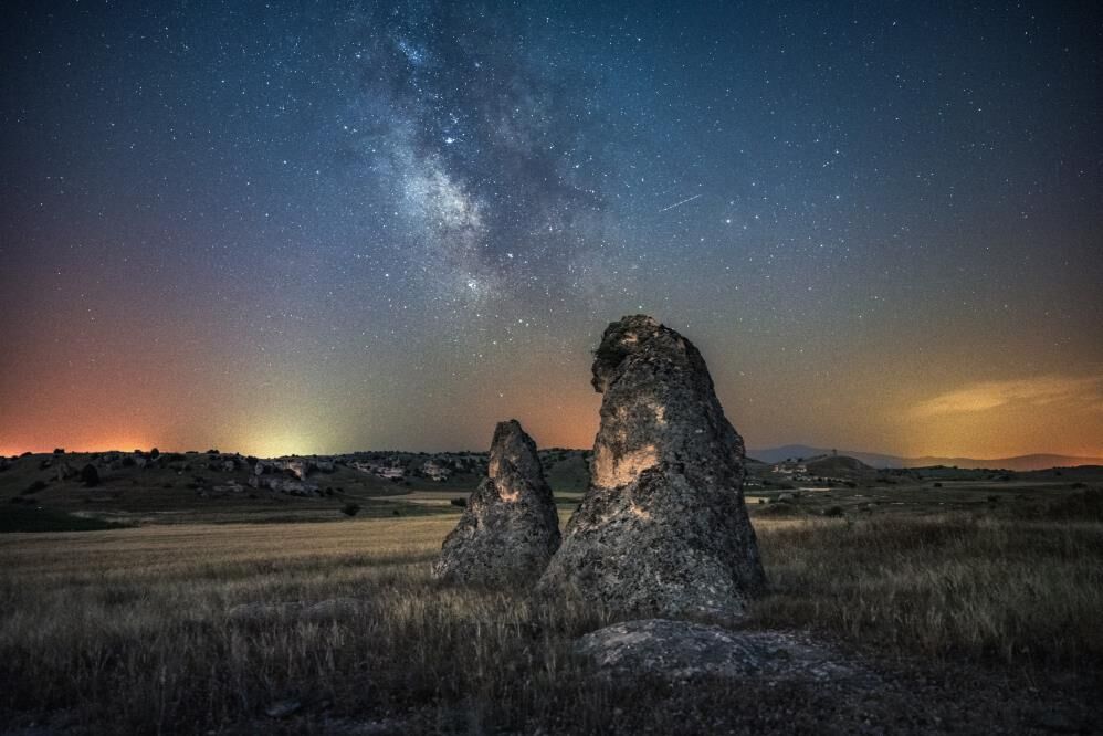 Eskişehir'den Samanyolu manzarası