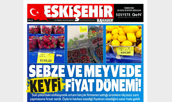 Eskişehir İlk Haber'in yeni sayısı yayımlandı