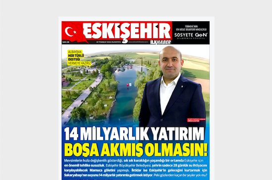 Eskişehir İlk Haber'in yeni sayısı yayınlandı