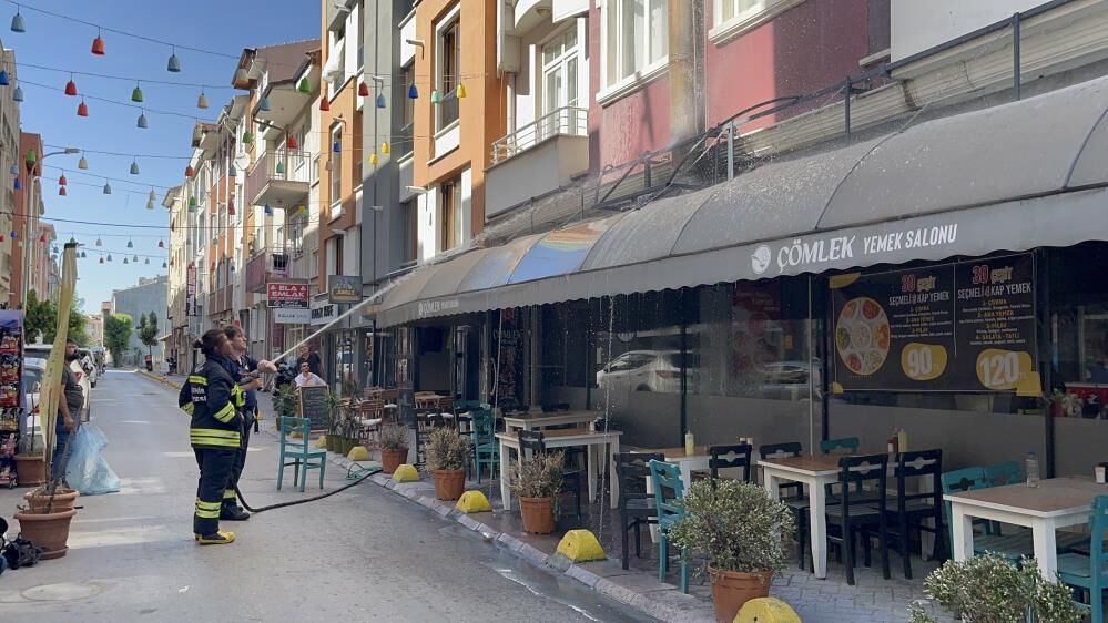 Yangın paniğe sebep oldu