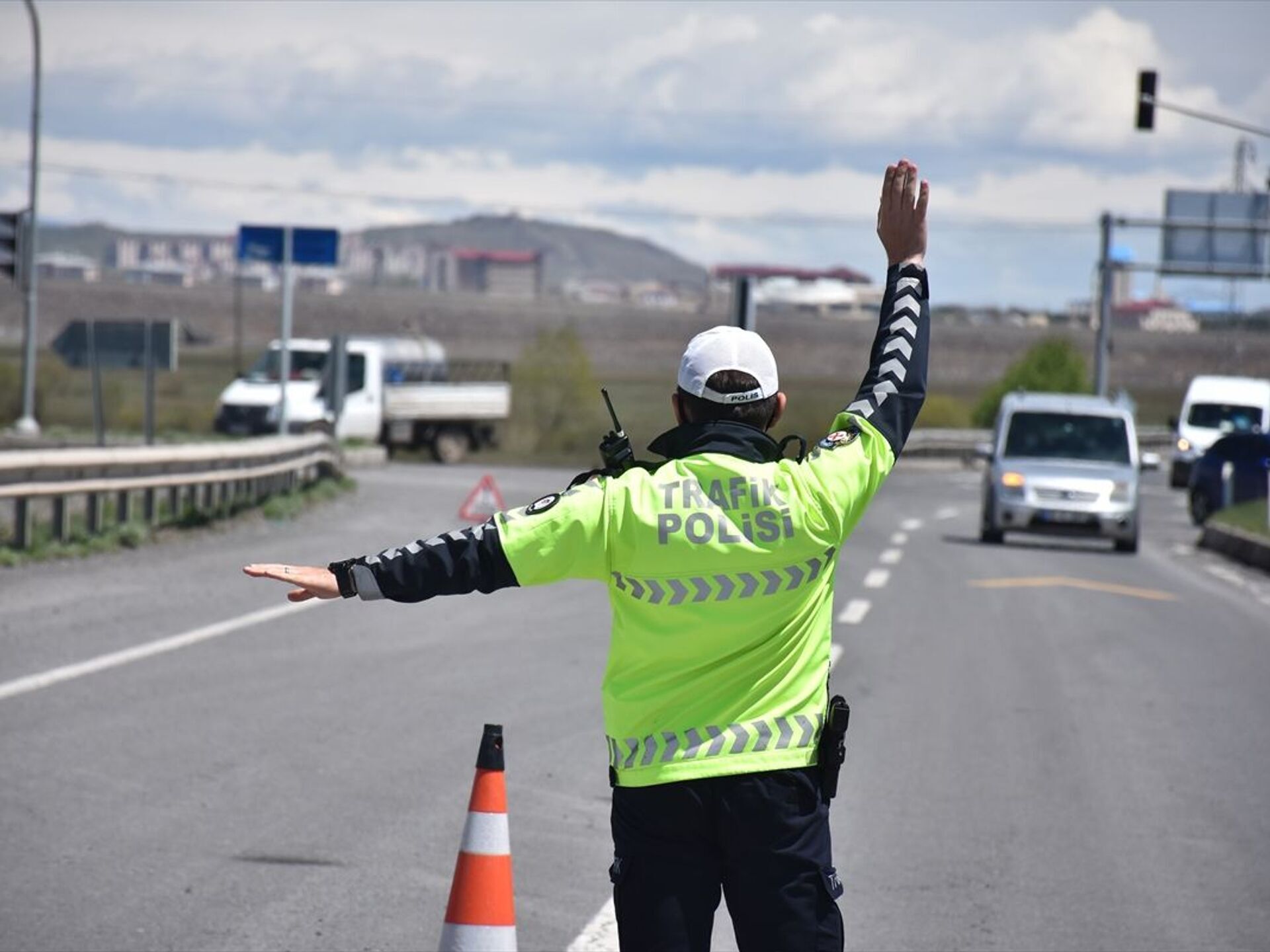 7 araç trafikten men edildi