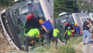 Polisin kemer ikazı facianın önüne geçti