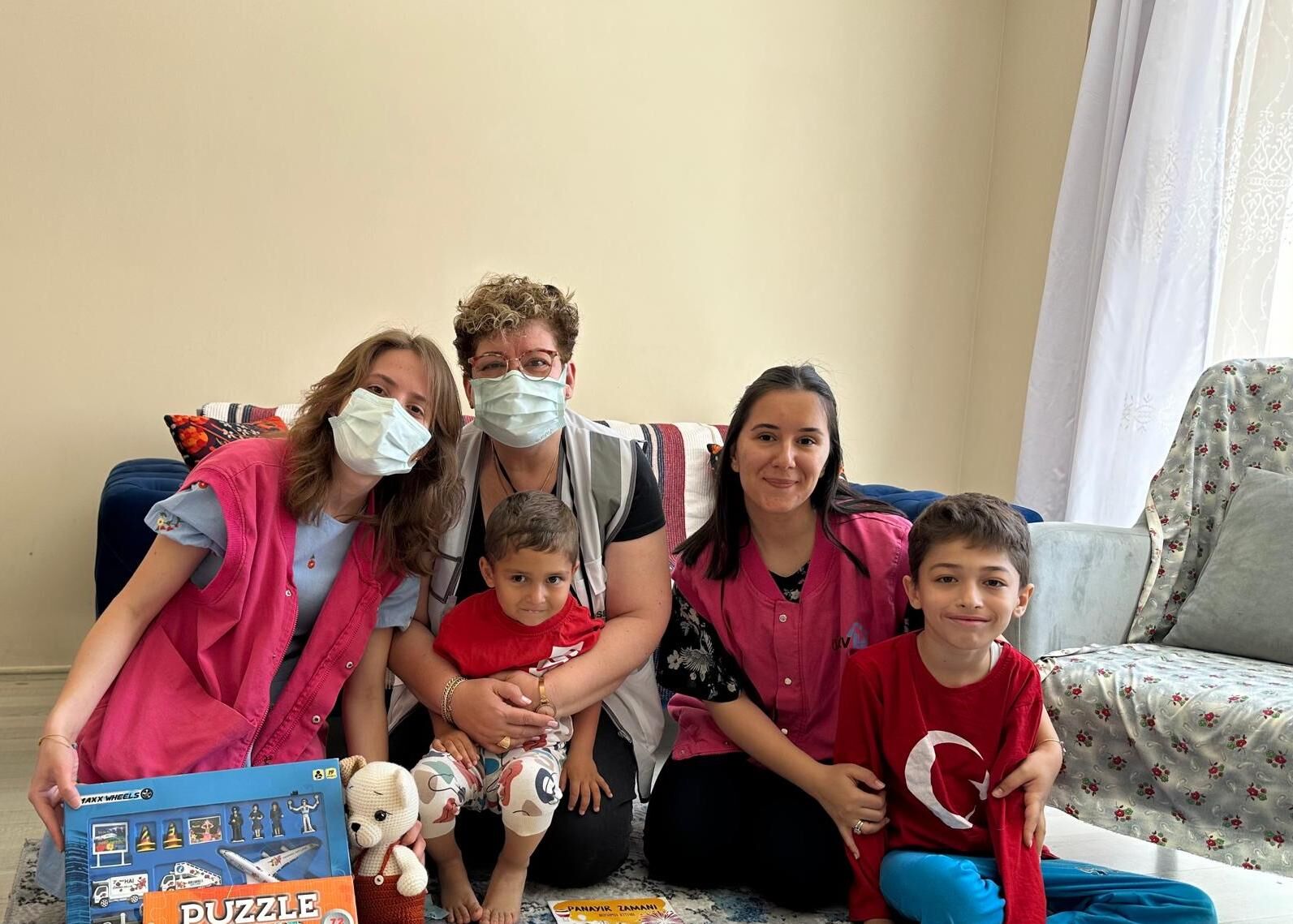 Lösemili çocukların kurban bayramı sevinci