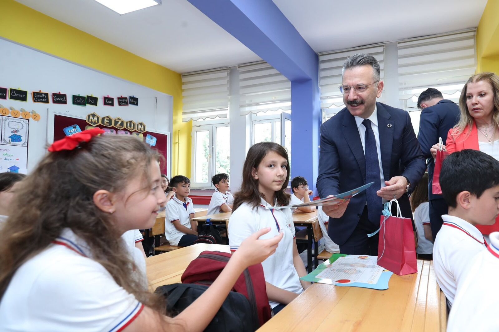 Vali Aksoy karne sevincine ortak oldu