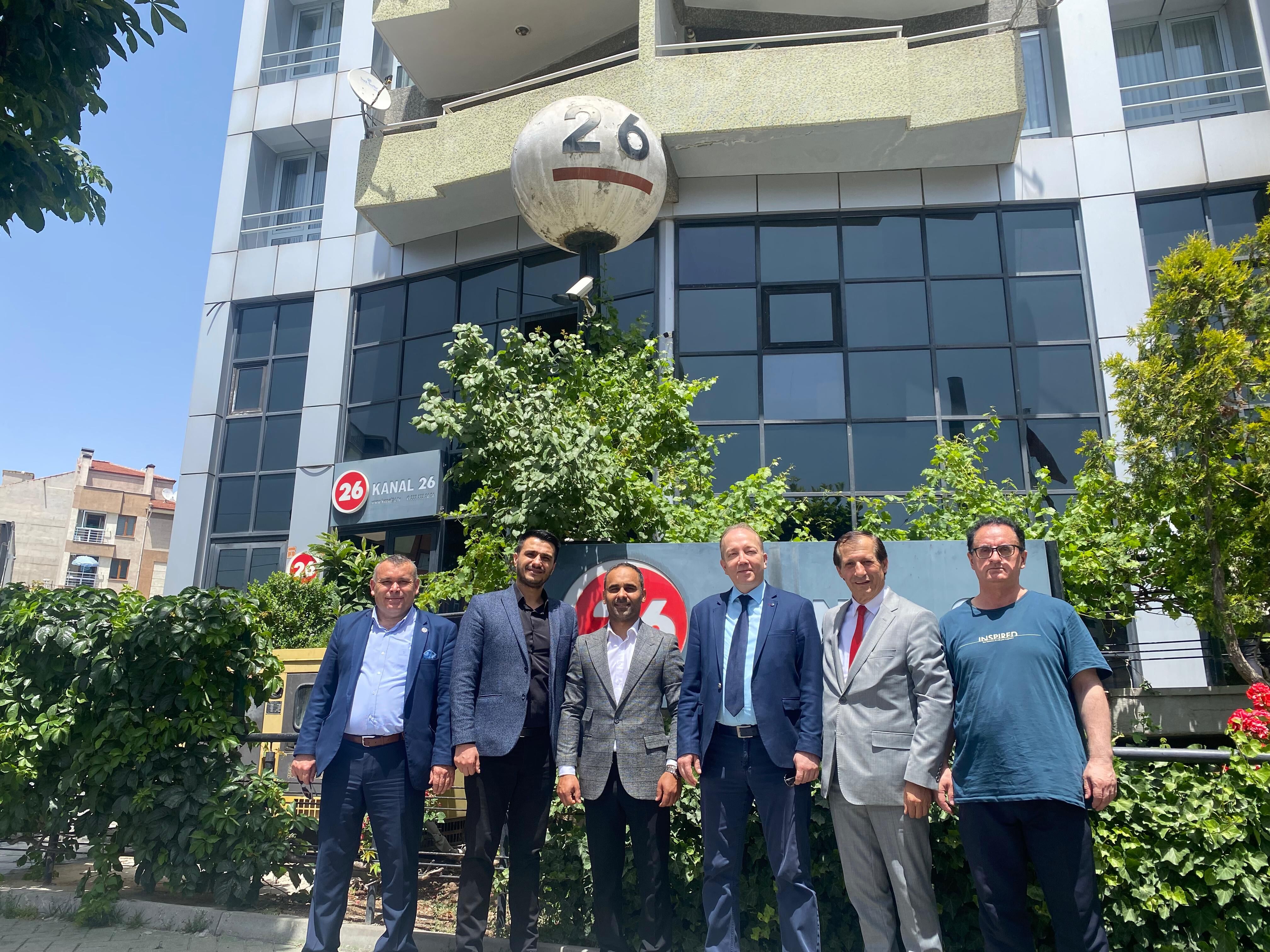 Kanal 26’ya ziyaret