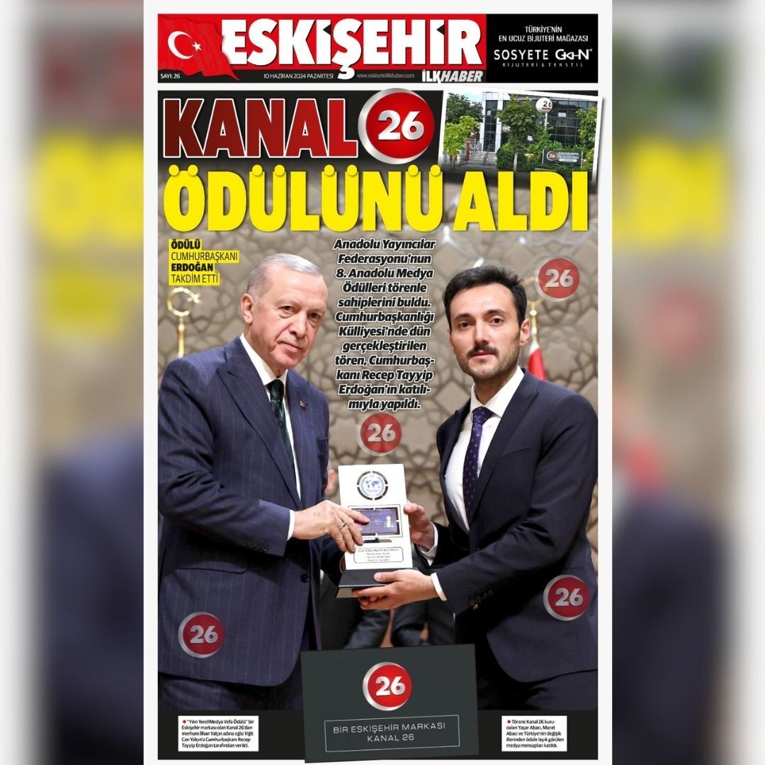 Eskişehir İlk Haber'in yeni sayısı yayınlandı
