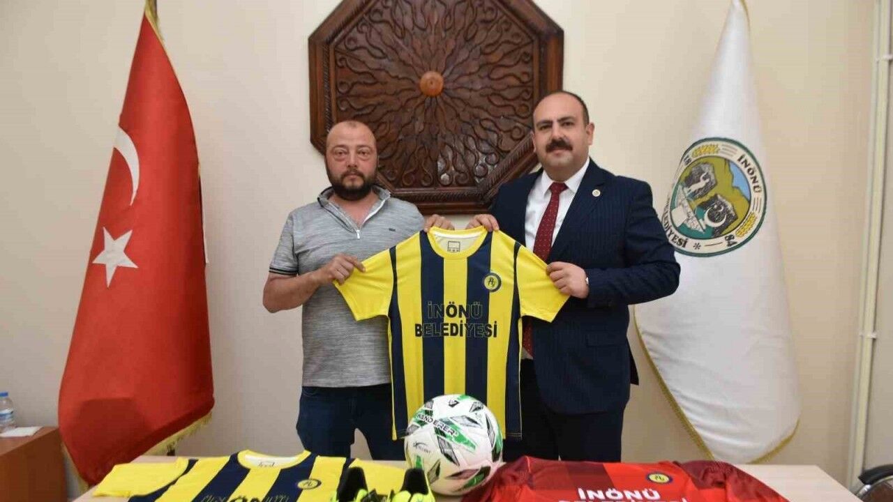 İnönü Belediyesi amatör spor kulüplerine desteğe devam ediyor