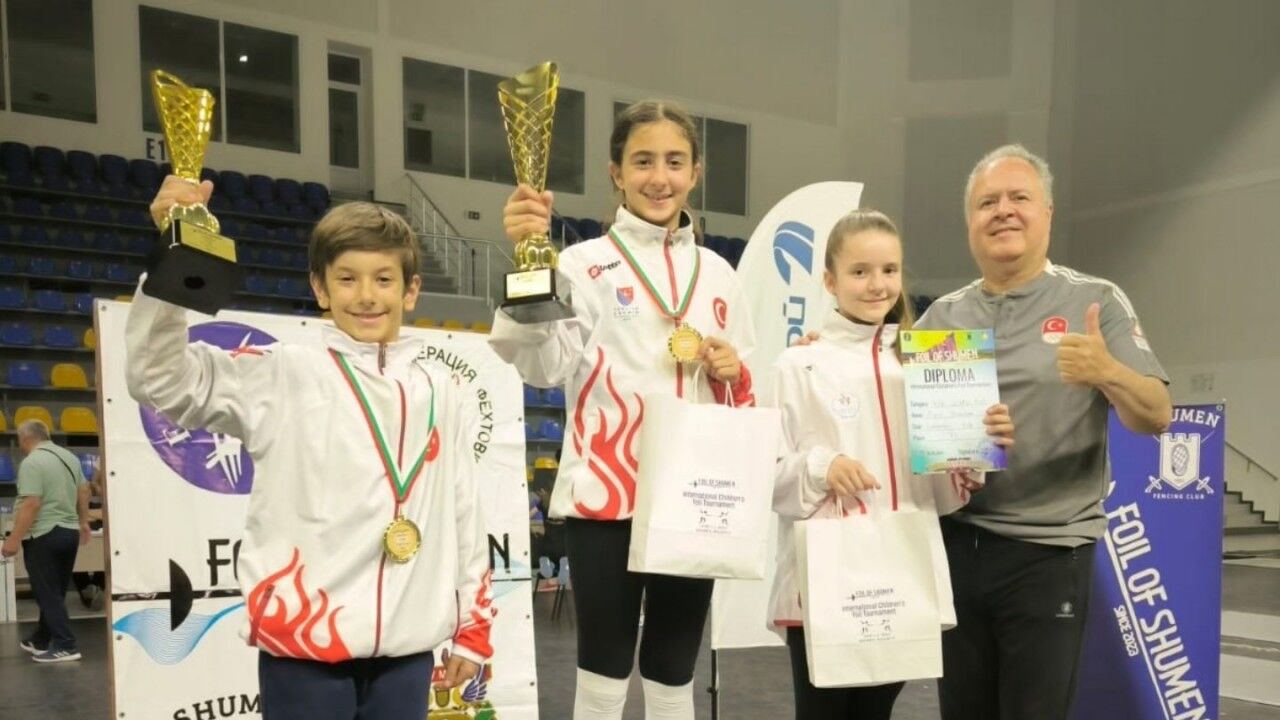 Eskişehirli sporcular Bulgaristan’dan 2 adet 1’incilikle döndü