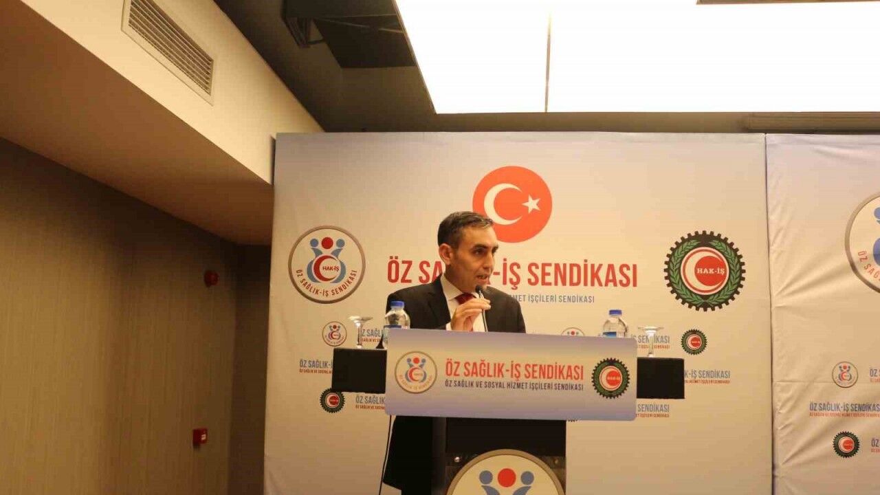 Öz Sağlık-İş Sendikası başkanlığına Adil Sarı seçildi