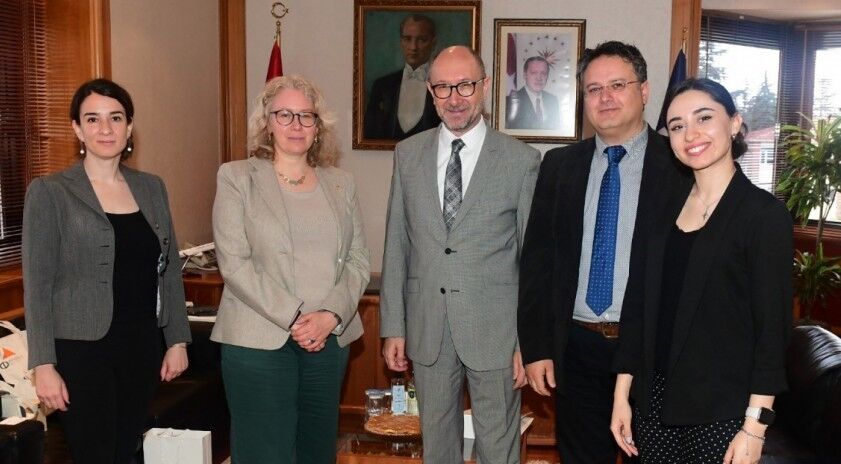 İsveç Ankara Büyükelçi Vekili Louise Morsing'ten Anadolu Üniversitesi'nde