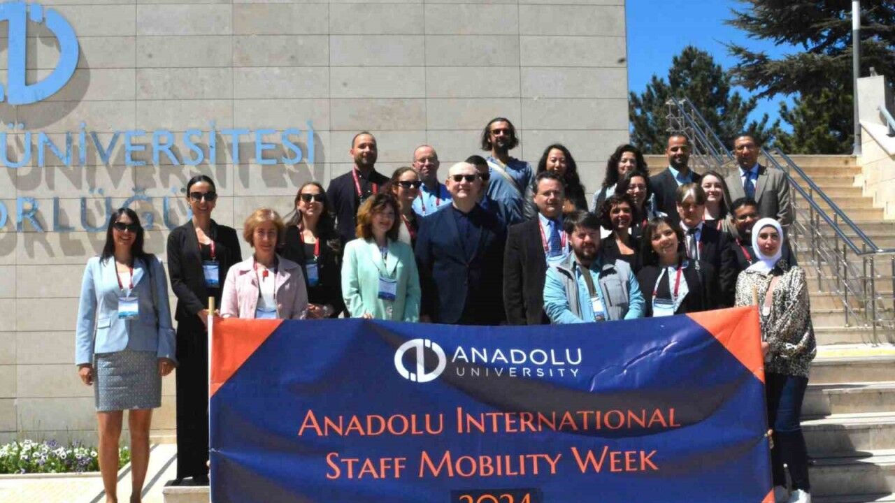 Anadolu Üniversitesinde International Staff Mobility Week Programı başladı