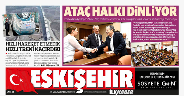 Eskişehir İlk Haber'in yeni sayısı yayınlandı