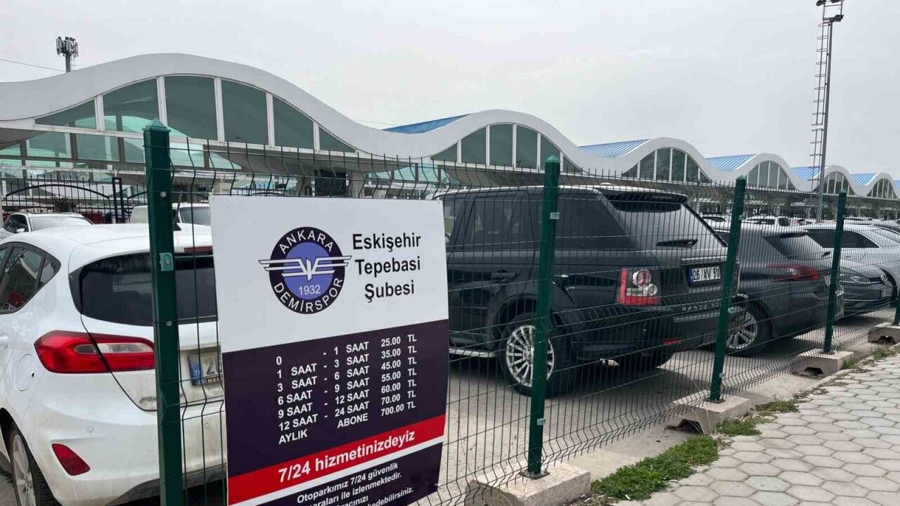 Eskişehir’deki tren garı otoparkı gelirinin Ankara Demirspor’a ait olması