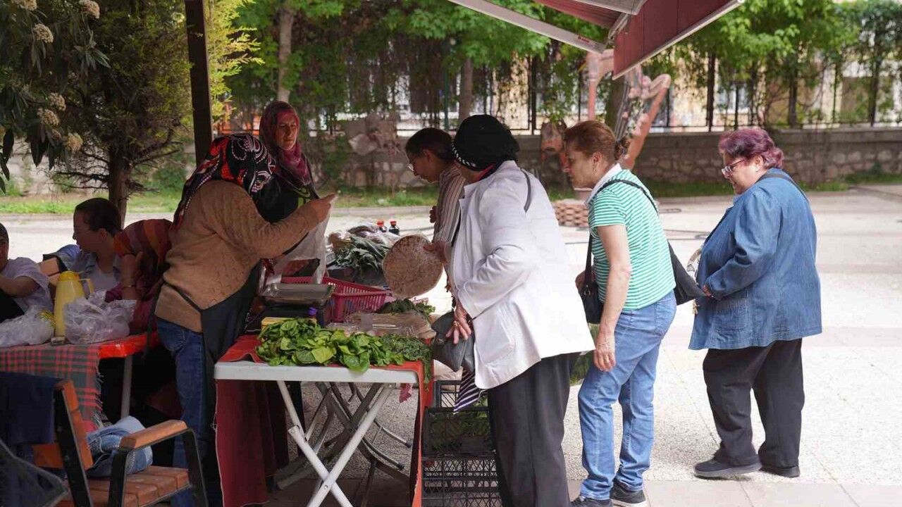 Kadın üreticilerin emeği değer görüyor