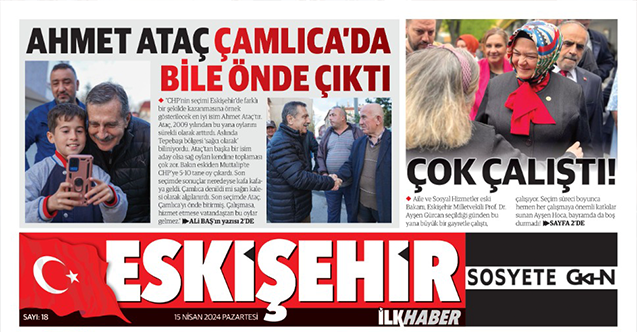 Eskişehir İlk Haber'in yeni sayısı yayınlandı