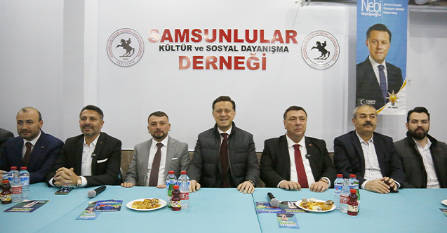 Hatipoğlu dernekleri ziyaret etti