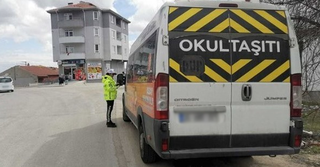 Eskişehir’de 117 okul servisi ve şoförü denetlendi