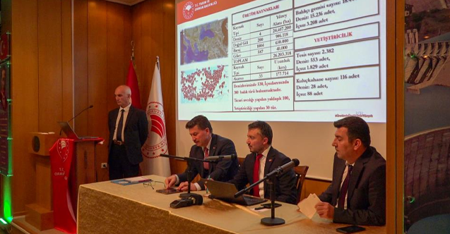 Planlı tarımsal üretim için önemli toplantı
