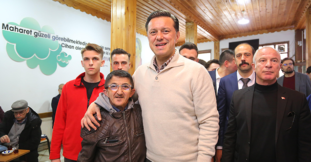 Nebi Hatipoğlu ziyaretlerine devam ediyor