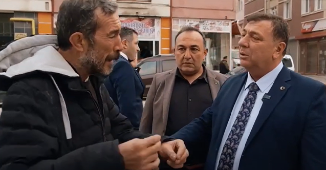 Vatandaştan Özkan Alp'e: "40 yıldır CHP'liyim, beni ikna et"
