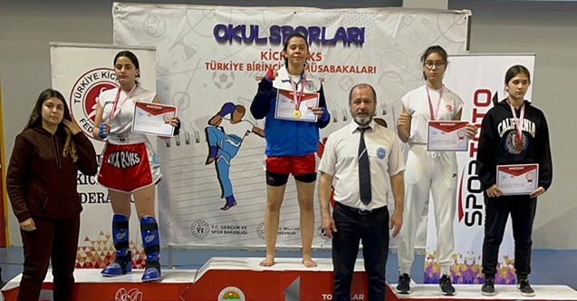 Eskişehirli genç sporcu Türkiye 3’üncüsü oldu