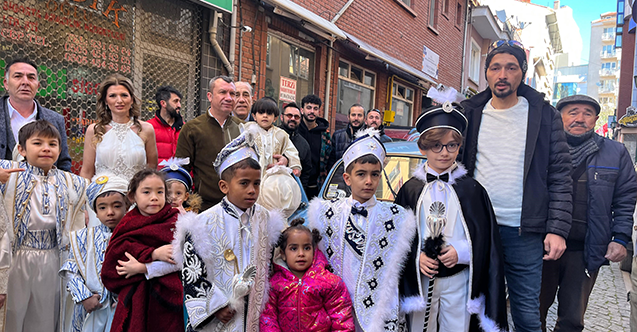 Hayırsever'den kimsesiz çocuklara sünnet düğünü
