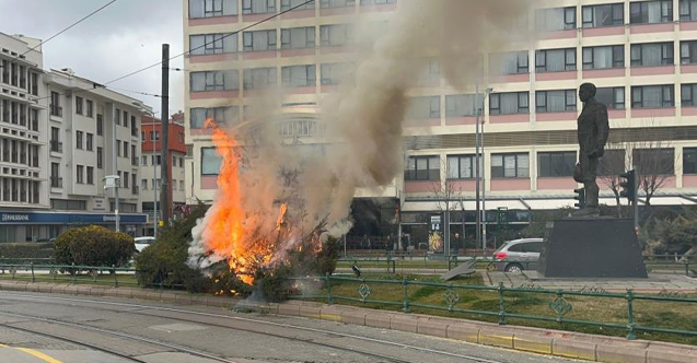 Paniğe neden olan yangını çıkartan çocuklar yakalandı