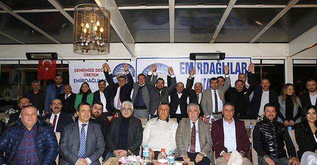 AK Parti belediye başkan adayları Emirdağlılarla buluştu