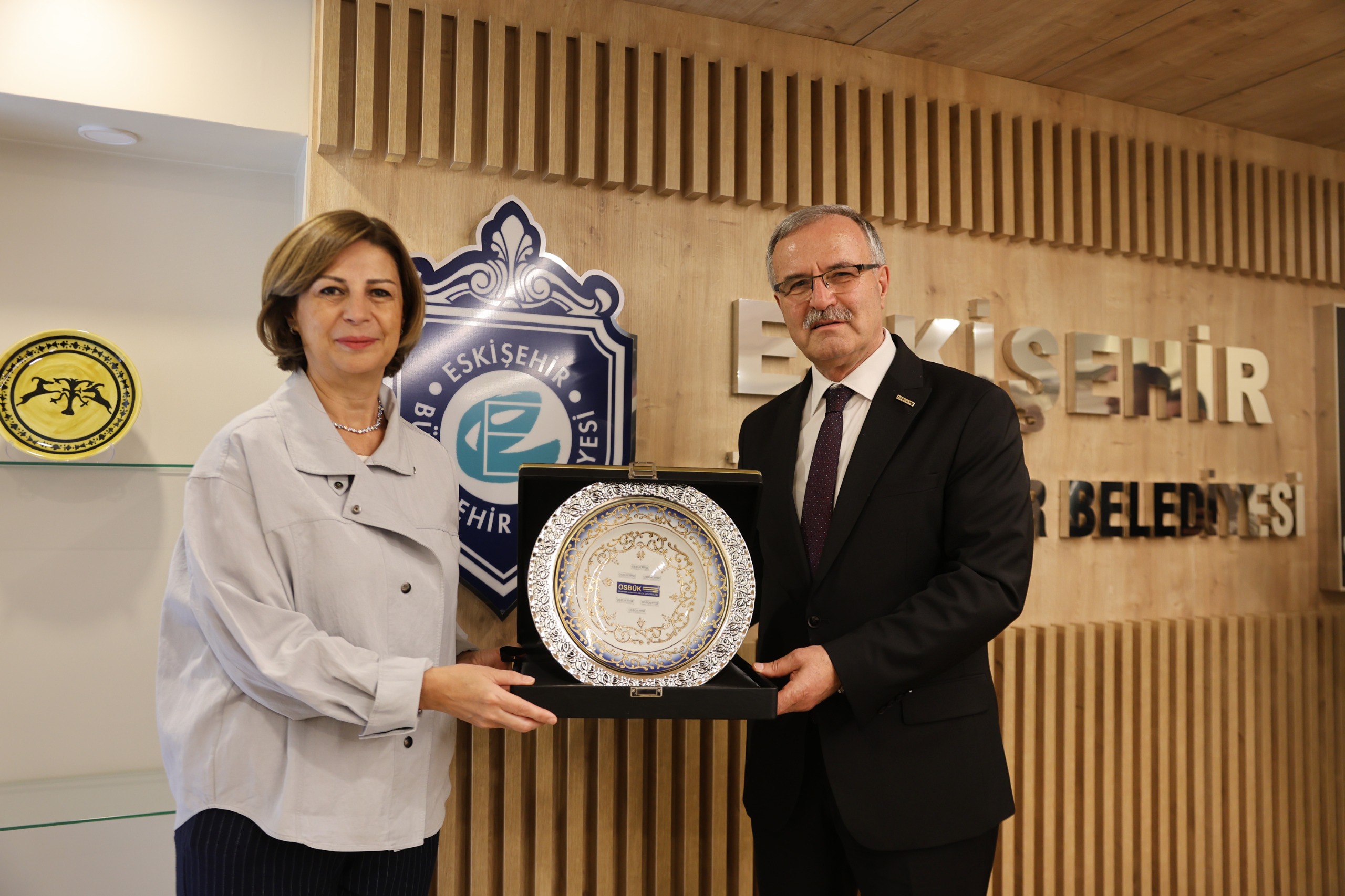 OSBÜK Heyeti Başkan Ünlküce’yi Ziyaret Etti (3)