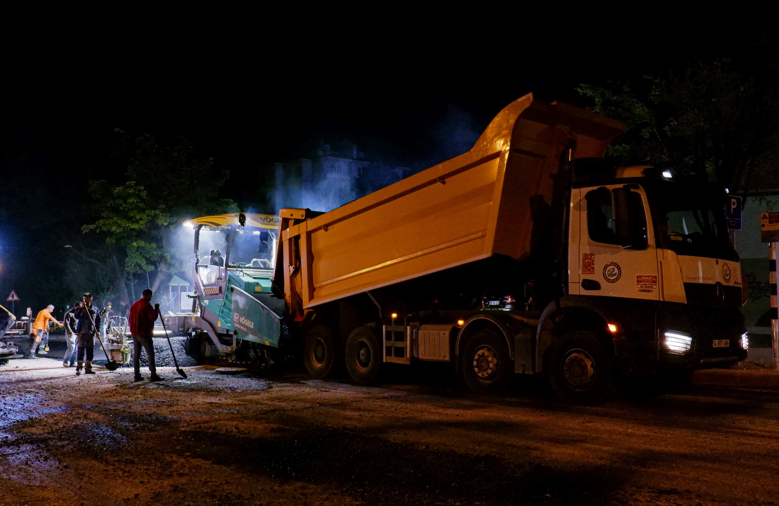 Eskişehirde O Cadeler Asfaltlanarak Yenilendi (2)