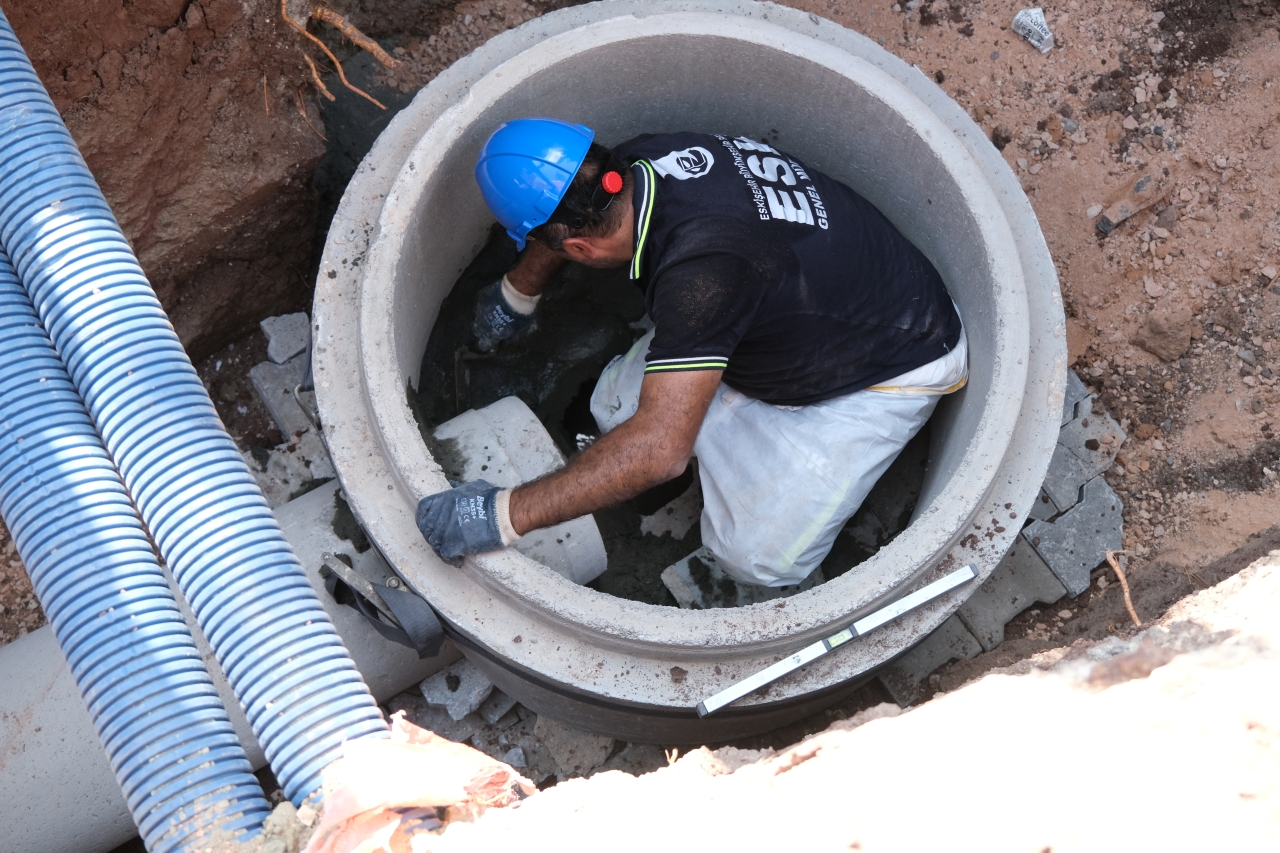 ESKİ’den İki Mahalleye Yeni Kanalizasyon Hattı Yatırımı (3)