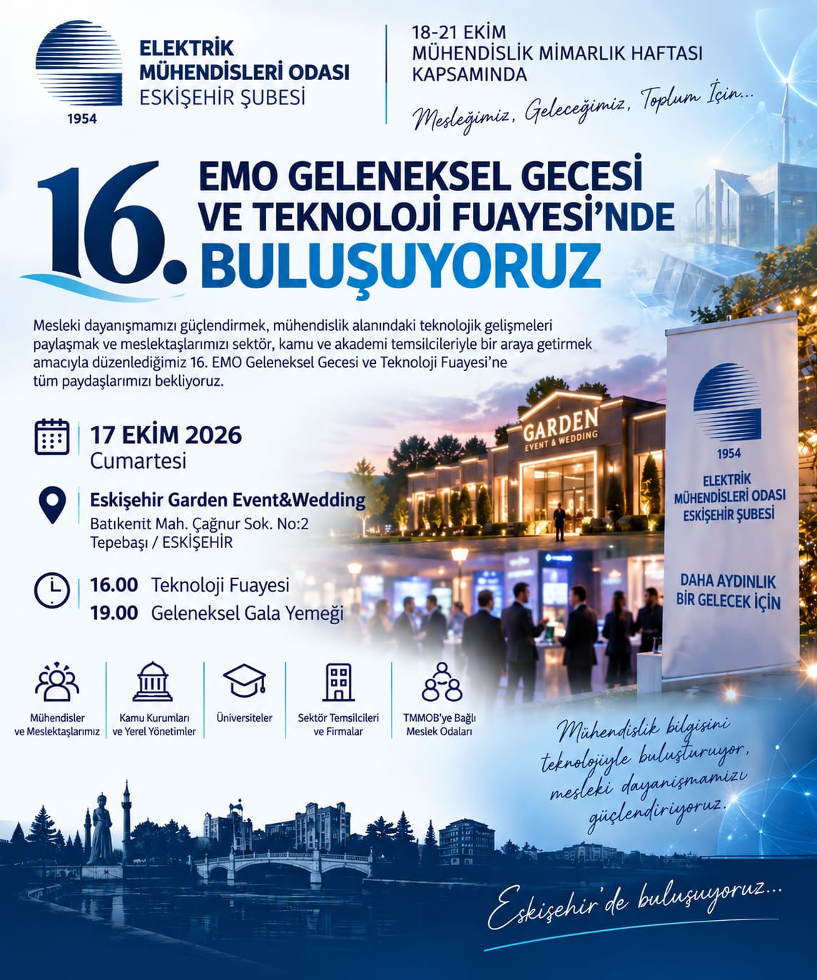 EMO Eskişehir Şubesinden 16. Geleneksel Gece ve Teknoloji Fuayesi Daveti (2)