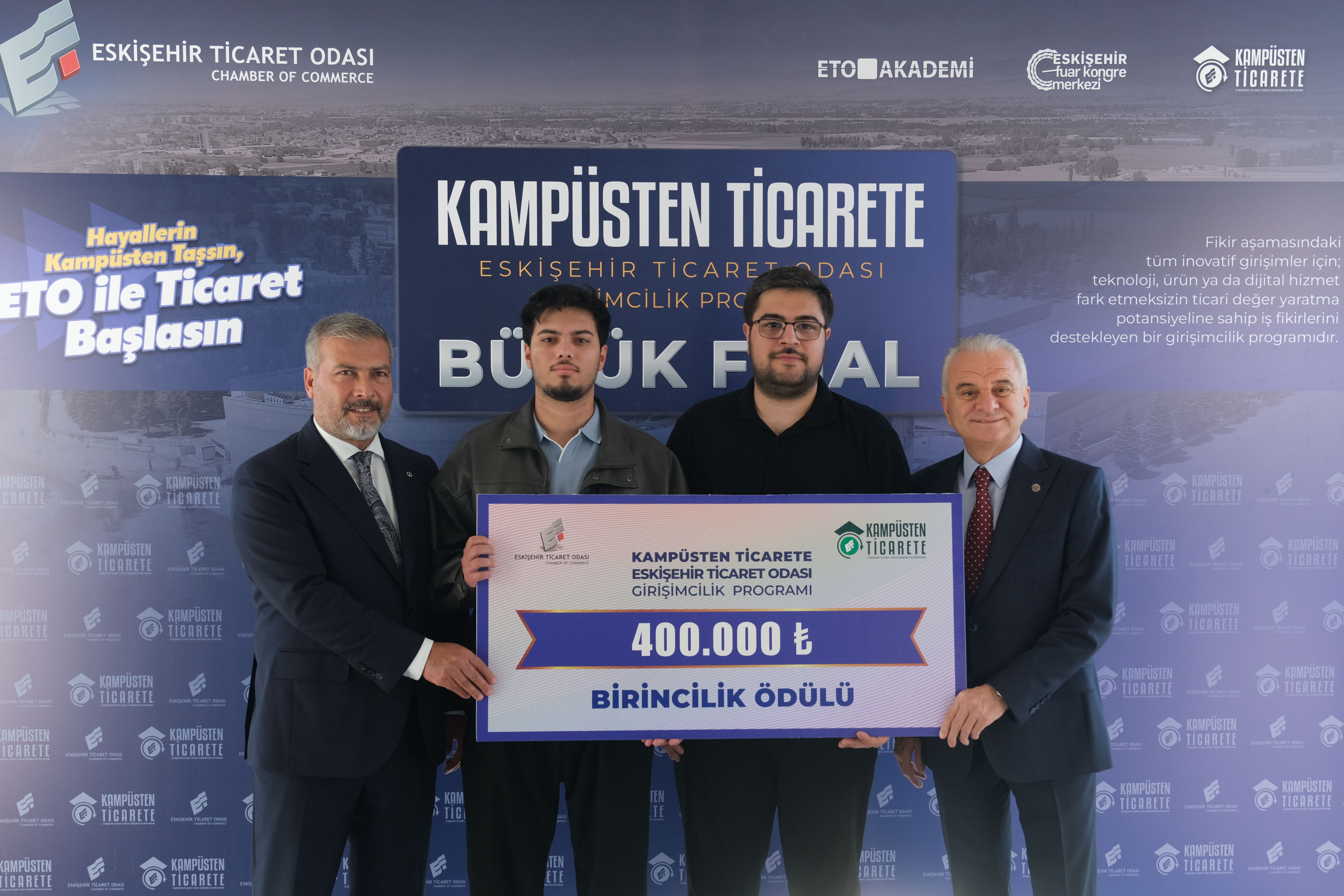 Kampüsten Ticarete Projesinde Final Heyecanı Genç Girişimciler Ödüllendirildi (2) Kampüsten Ticarete Projesinde Final Heyecanı Genç Girişimciler Ödüllendirildi (2)