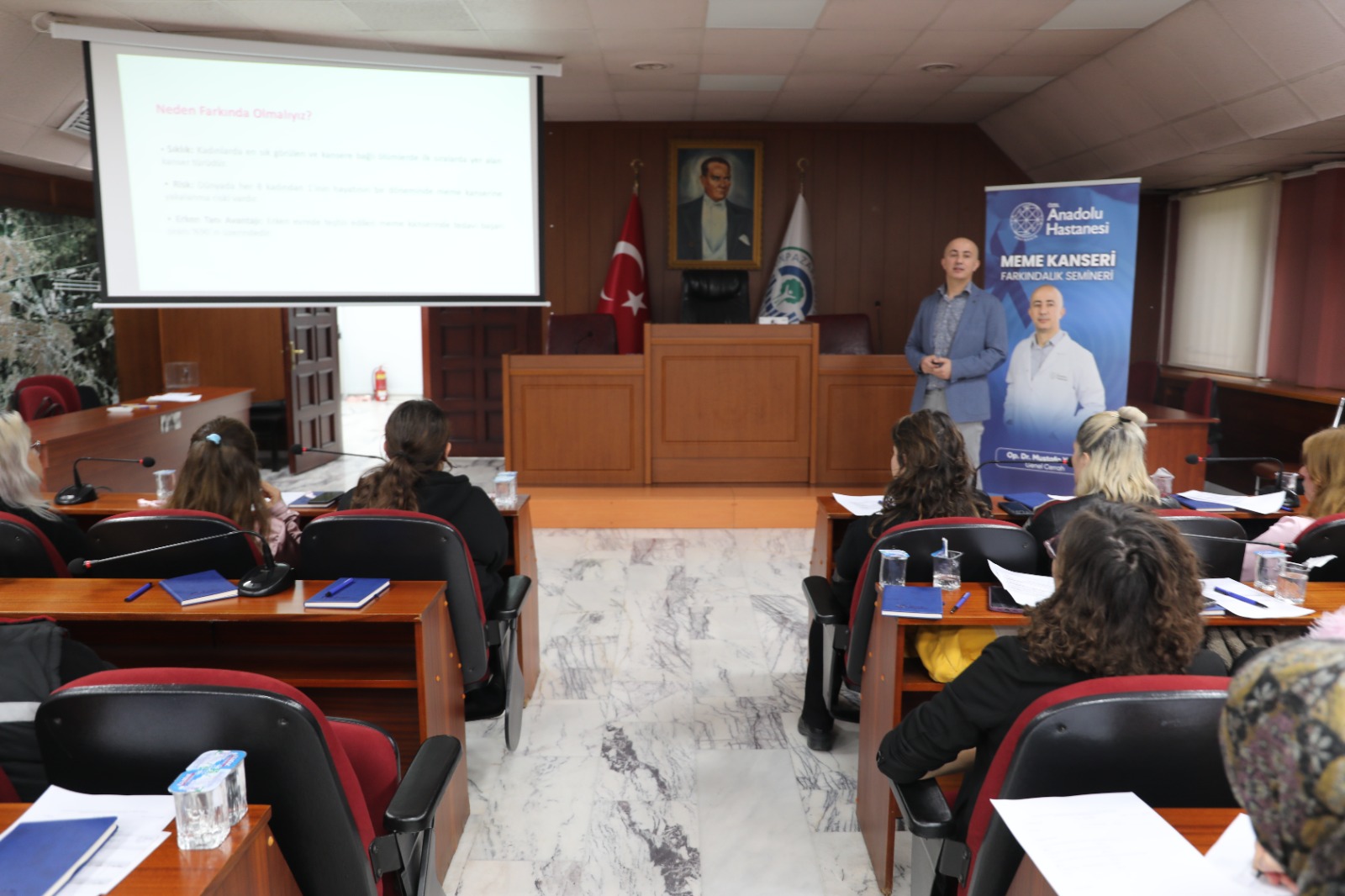 Odunpazarı Belediyesi Kadın Personeline Meme Kanseri Semineri Odunpazarı Belediyesi Kadın Personeline Meme Kanseri Semineri