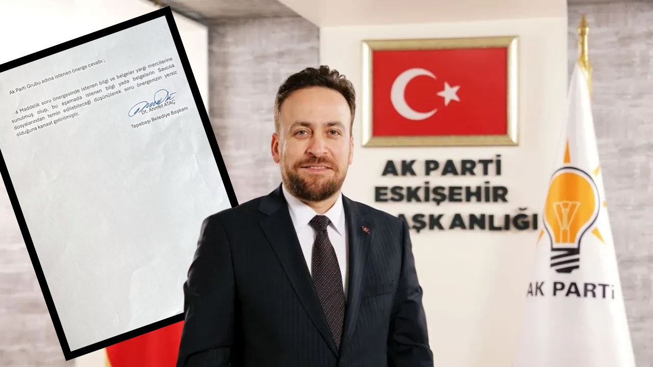 Tunç soru önergesinin yanıtsız kaldığını iddia etti