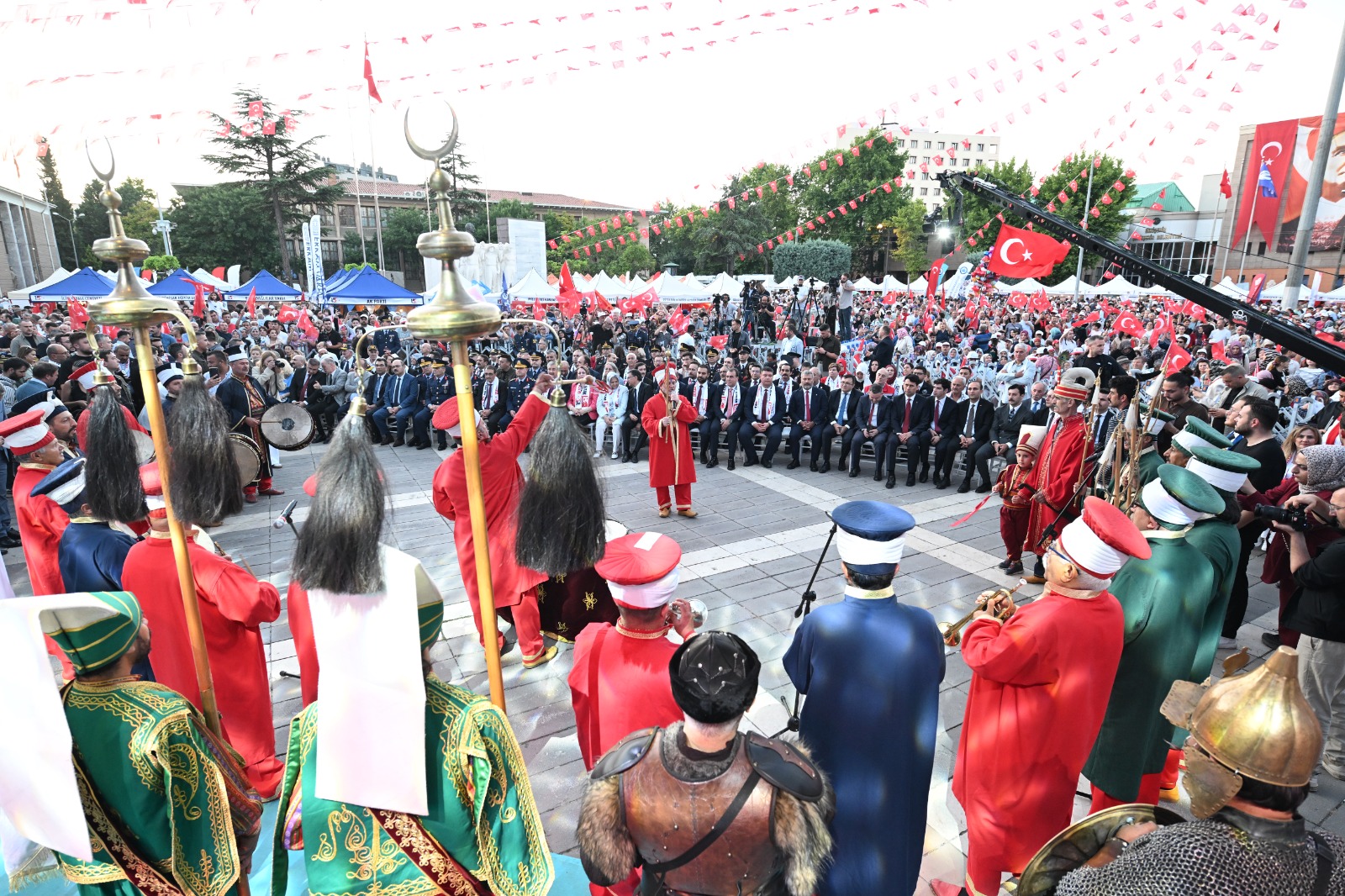 Rektör Yusuf Adıgüzel Eskişehir'deki 15 Temmuz Anmasına Katıldı
