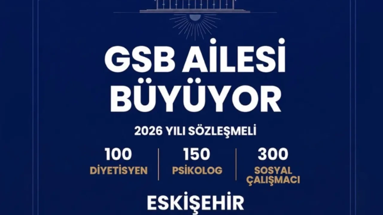 Eskişehir GSB Personel Başvuruları Başlıyor