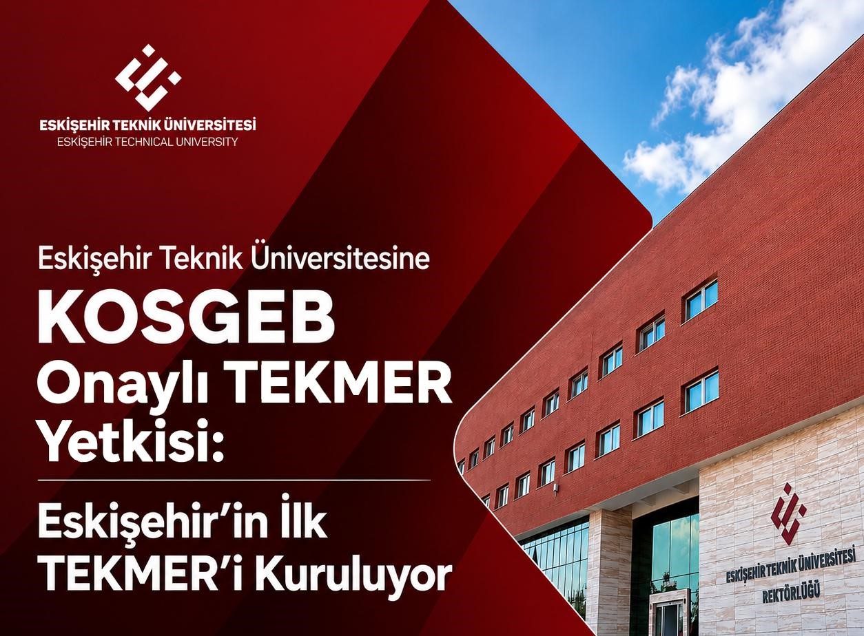 ESTÜ Öncülüğünde Eskişehir’in İlk TEKMER’i Kuruluyor