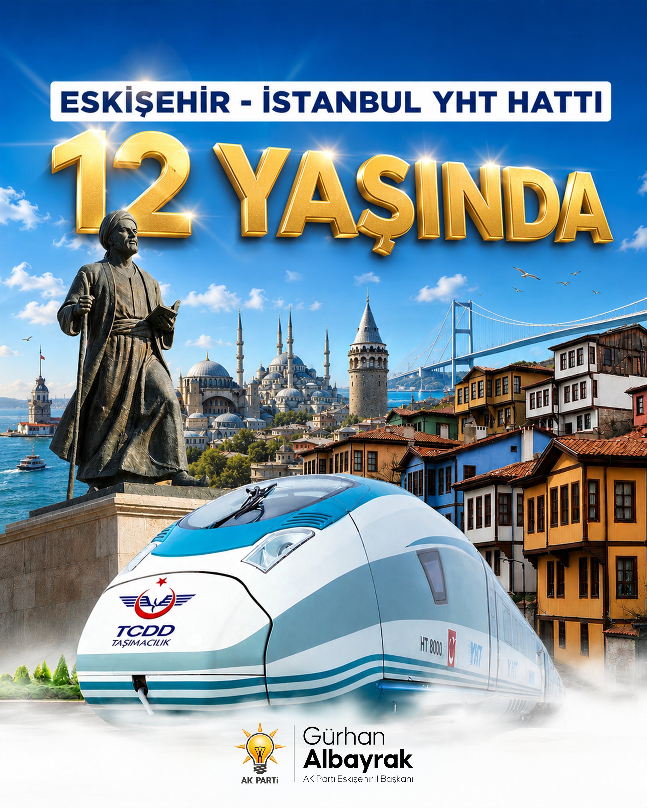 AK Parti İl Başkanı Albayrak: Eskişehir’e Değer Katmaya Devam Edeceğiz
