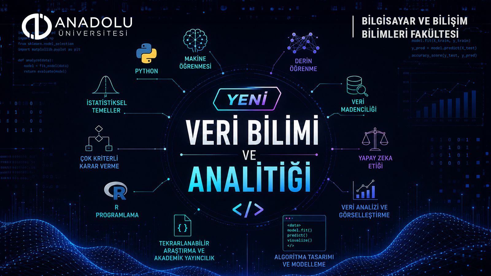 Anadolu Üniversitesinden Yapay Zekâ ve Veri Bilimi Hamlesi: Yeni Fakülte Kapılarını Açıyor