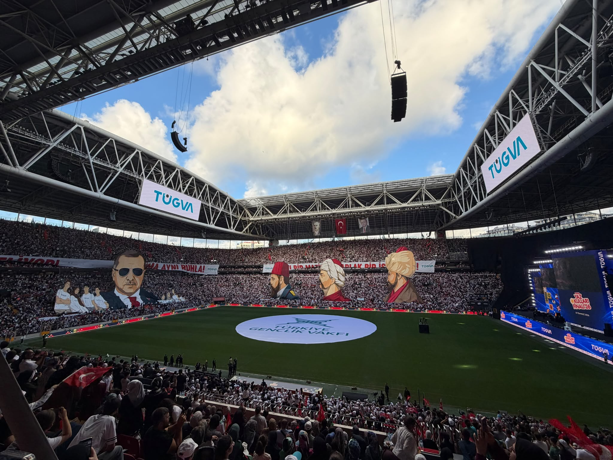 RAMS Park'ta TÜGVA Yaz okulları kapanışı gerçekleştirildi