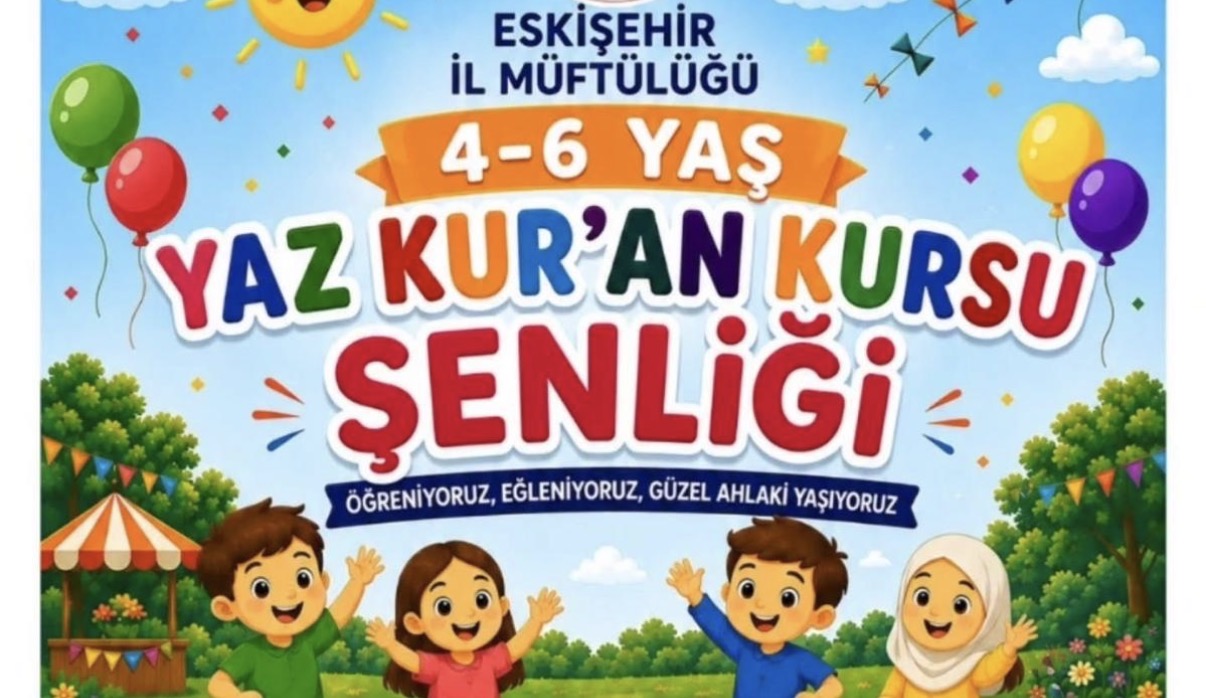 Eskişehir İl Müftülüğü’nden Miniklere Özel Şenlik