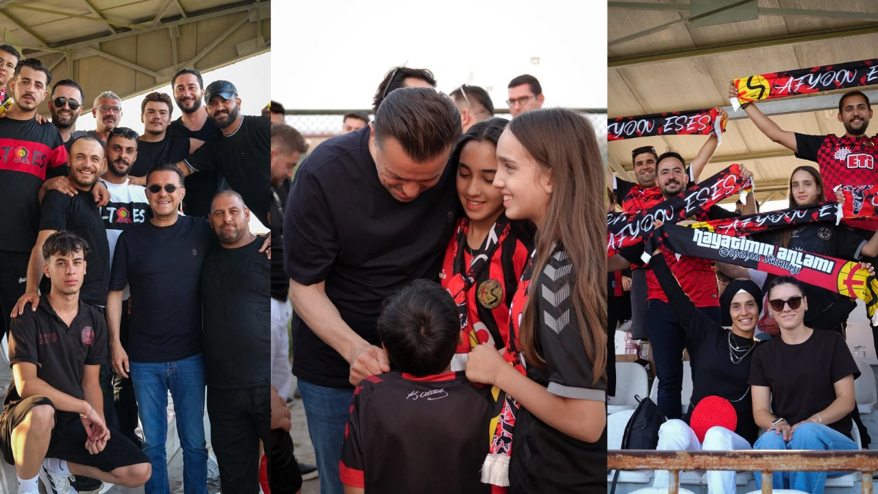 Hatipoğlu Eskişehirspor'u yalnız bırakmadı