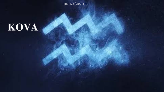 Bu Hafta Yükselen Kova Burcunu Neler Bekliyor? (10-16 Ağustos)